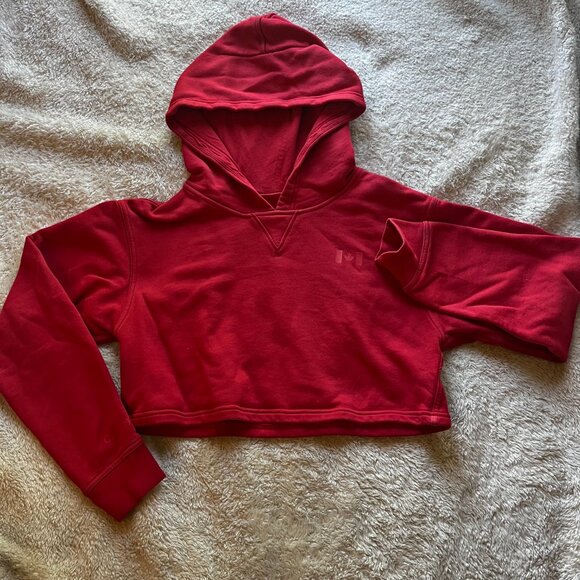Lululemon Team Canada All Yours Cropped Hoodie COC Logo - Picture 4 of 11